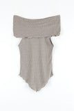 Jay Two Tone Off Shoulder Tee