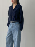 Tiber Collar Overfit Knit