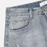 Scout Destroyed Wide Denim