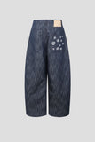 Eddy slub point denim pants