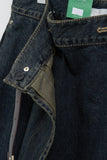 (W) Osaki Pleats Denim Skirt
