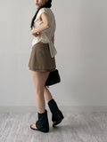 Denim Folding Toe Open Flip Flop Boots