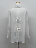 Aswell Back Slit Loose Fit Shirt