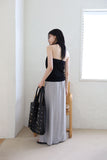 Back Twist Drape Halter Top