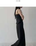 [Setup Available] Chopin Banding Pleated Wide Slacks