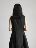[Premium] Solean Pleated Volume Sleeveless One Piece
