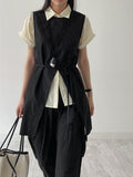 Raschel Nylon Slit Long Vest