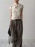 Etual See-through Cap Blouse