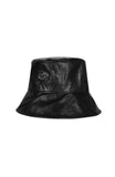 LEATHER BUCKET HAT