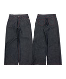 Red Stitch Selvage Denim