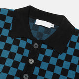 Checker Collar Knit