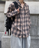 Kits hoodie check shirt