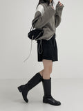 Varsity Two-Way String Cardigan