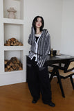 Check open pocket pants