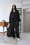Nylon course jumpsuit