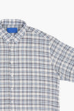 Fray check short sleeve shirt