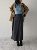 Scarf Strap Long Skirt