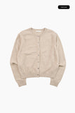 Ciel round button-up cardigan