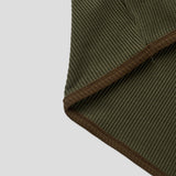 Moz Henley Neck Waffle Ringer Tee