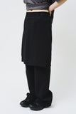 (W) Cool Layered Pants