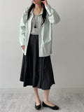 Pastel Poplin Cotton Over Fit Shirt