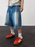Light Sandwashing Spec Blue Denim Pants