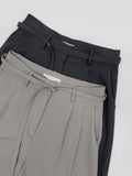 Davi Belted Wide Slacks