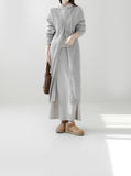[Premium] Whole Garment Odin Alpaca Long Cardigan