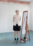 STRIPE HALF SHORT PT