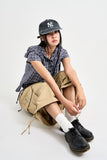 String Balloon Bermuda Pants