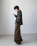 Gallua Peach Wide Pants