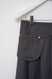(W) Deric Pocket Pleats Skirt