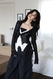 Buttery Frill See-Through Cardigan