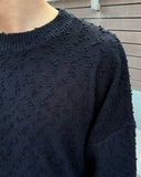 Drop over knit