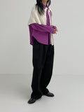 Boucle Strap Cape Cardigan