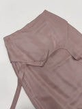 Fold Satin Lace Skirt