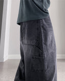 Spico Maxi Balloon Black Denim
