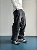 Kane Teen Washing Wide Denim Pants