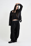 Summer Wrap Sheer Blouson