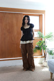 Morph shirring blouse