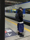 Word Semi Crop Half Hood