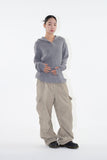 Baden corduroy pintuck pants