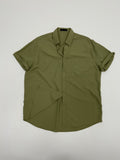 [unisex] Milk Nylon Overfit Half Shirt