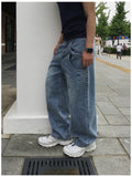 Lef Two-Pocket Curved Denim Pants