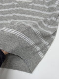 Lina Striped V-Neck Knit T-Shirt