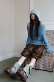 Unique Off-Shoulder Knit
