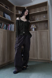 Jenne off-strap cardigan