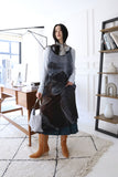 Graphic Chiffon Dying One Piece