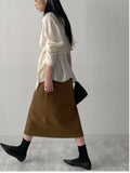 Noble H-Line Slit Skirt