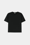 Regular fit cropped short-sleeve T-shirt
